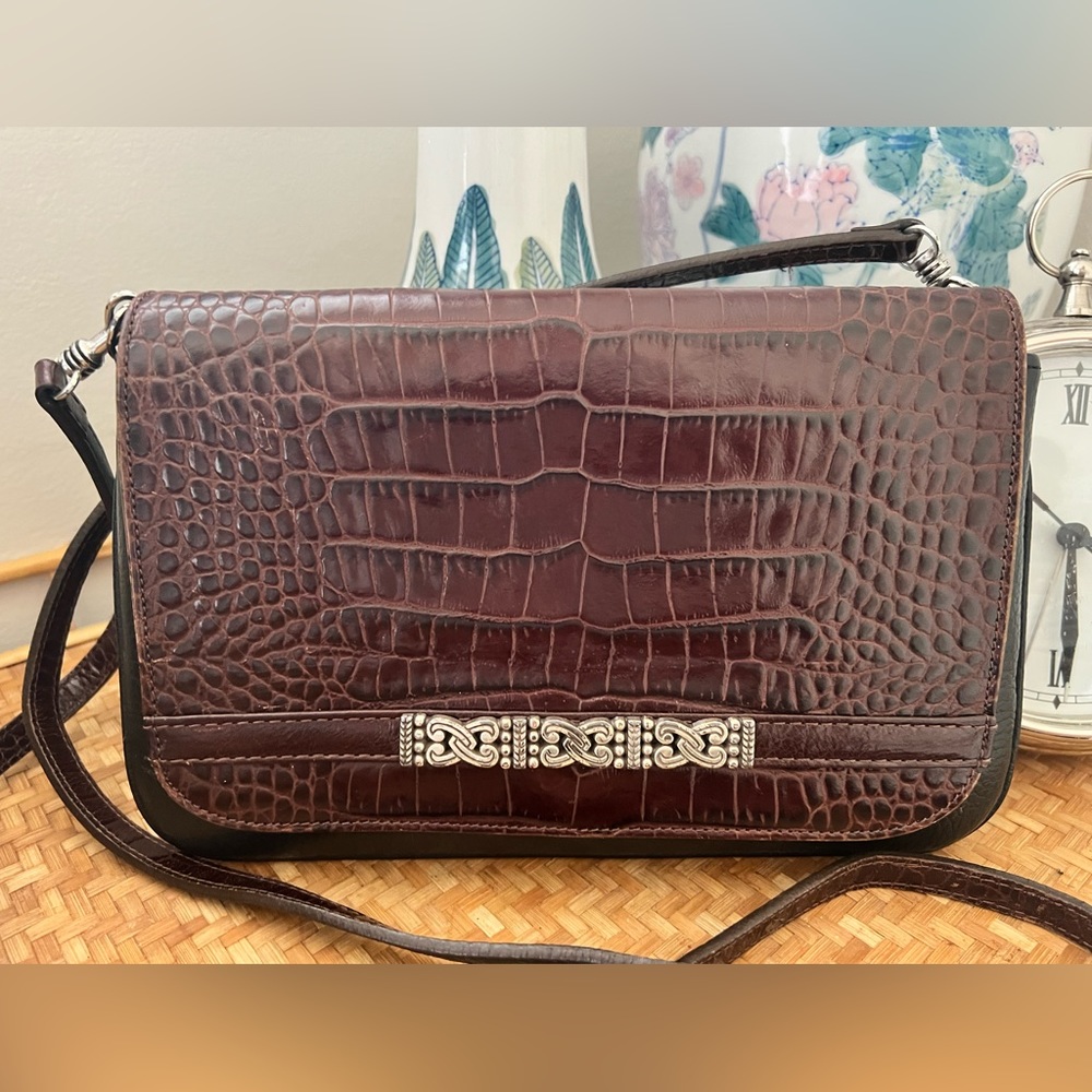 Brighton crossbody flip organizer handbag - Picture 4 of 10